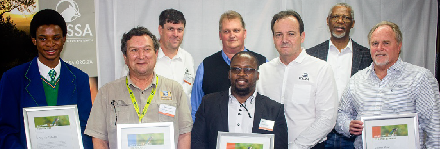 WESSA recognises Environmental and Conservation stars at 92nd AGM and Annual Awards.