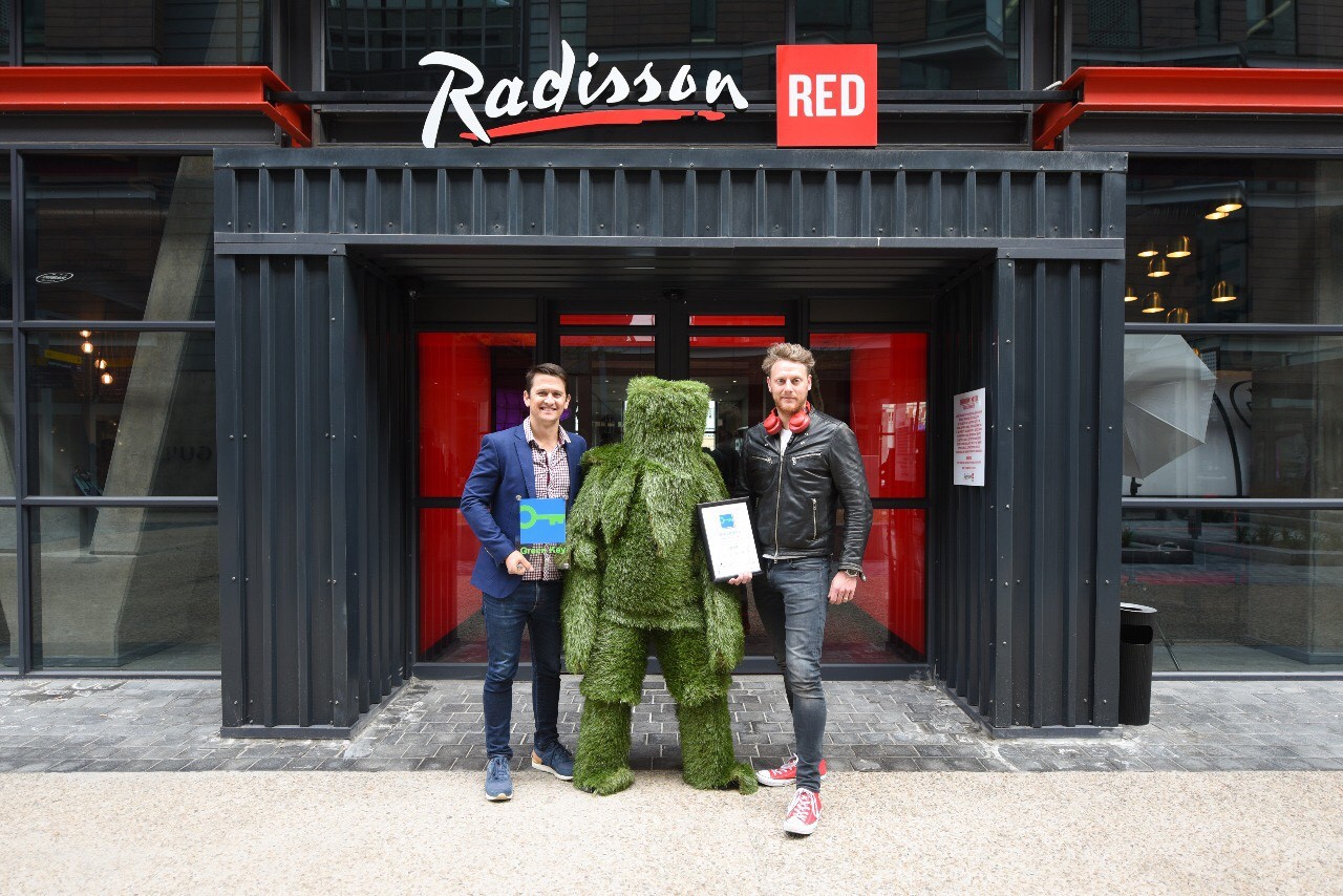 Radisson Red Hotel awarded Green Key status