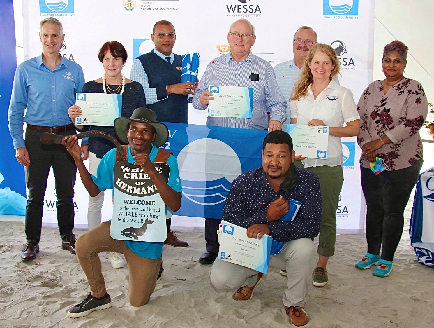 WESSA presents the 2021/2022 Blue Flag Awards to 51 beaches, 5 marinas and 4 tourism boats